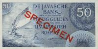 p93s from Netherlands Indies: 50 Gulden from 1946